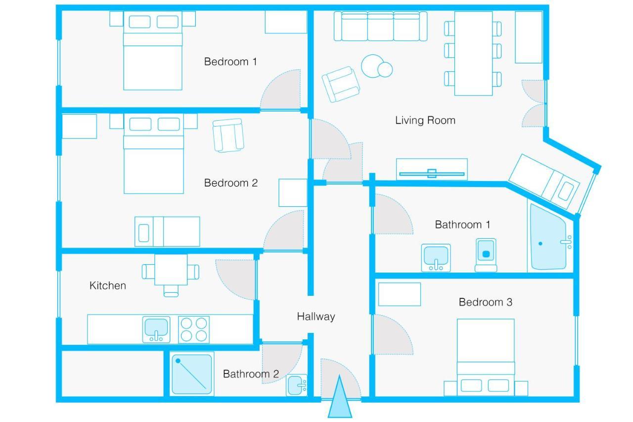 Boediker Loft, 3 Bedroom App With 2 Bath Rooms In Friedrichshain Up To 9 Berlino Esterno foto